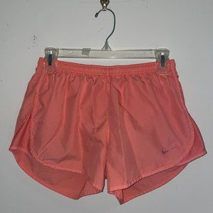 Small Nike Tempo Shorts in Salmon Pink